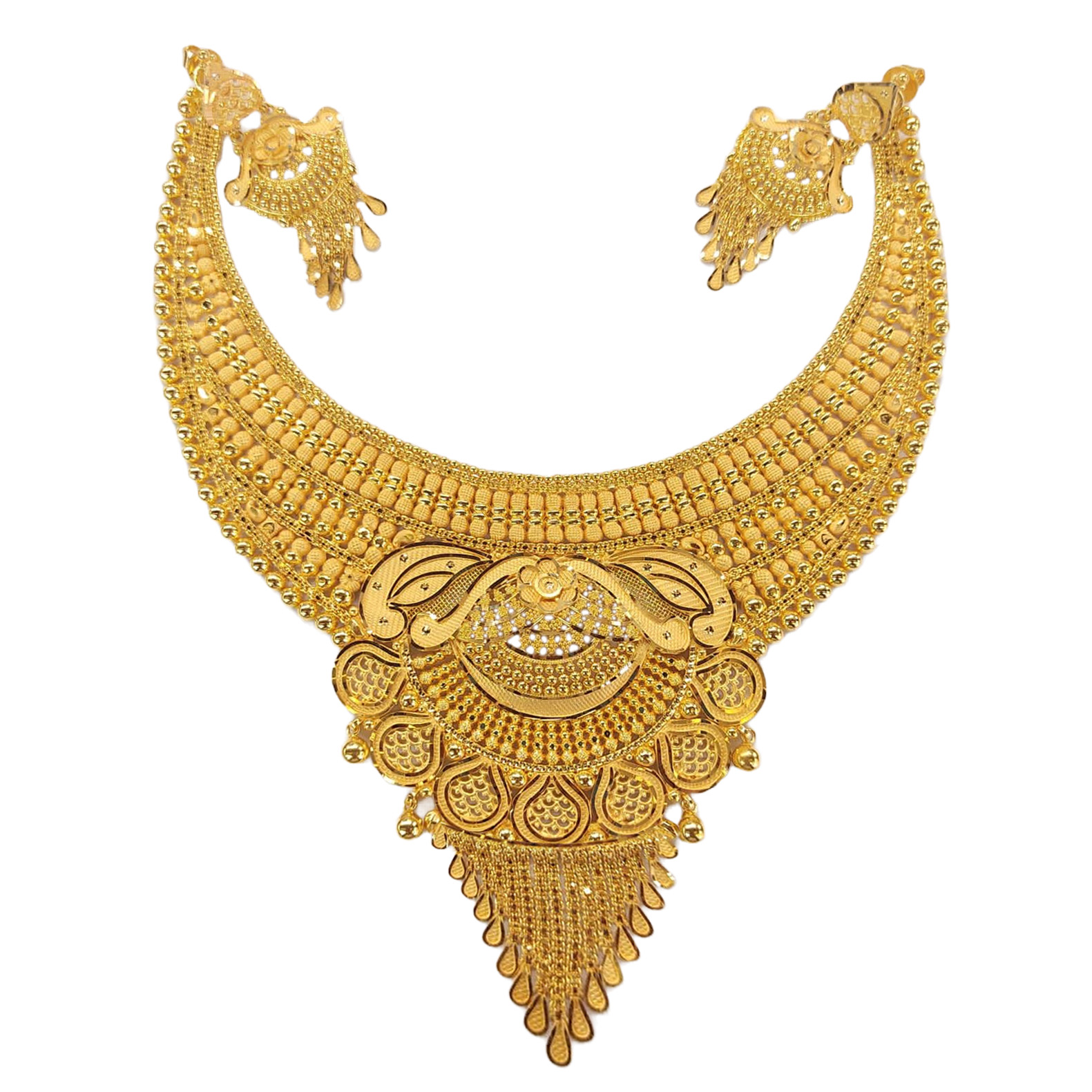 GUINEA 22k GOLD NECKLACE SET