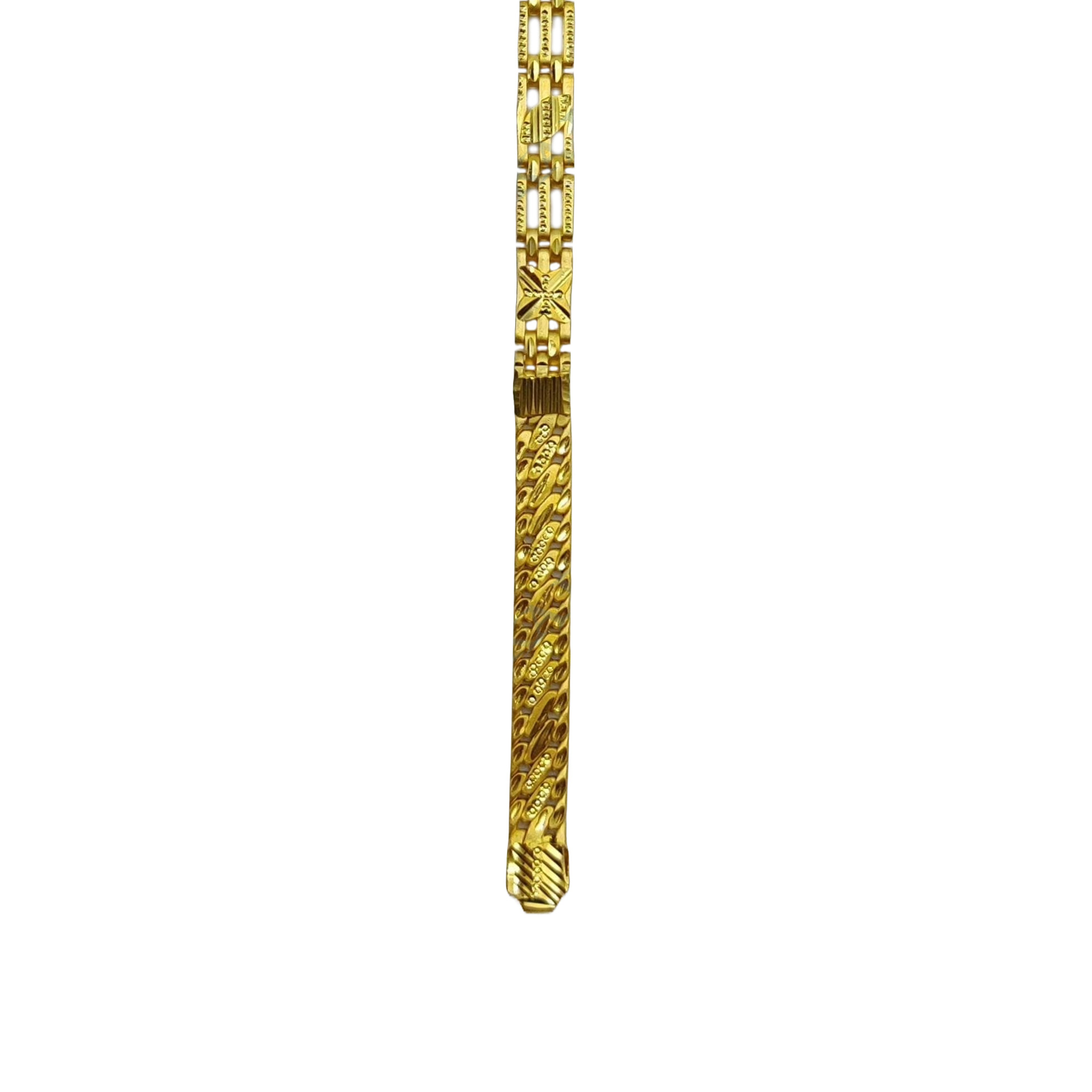 Bespoke 18k Gold Curb Chain - Men's Platinum Jewelry | ByEnzo