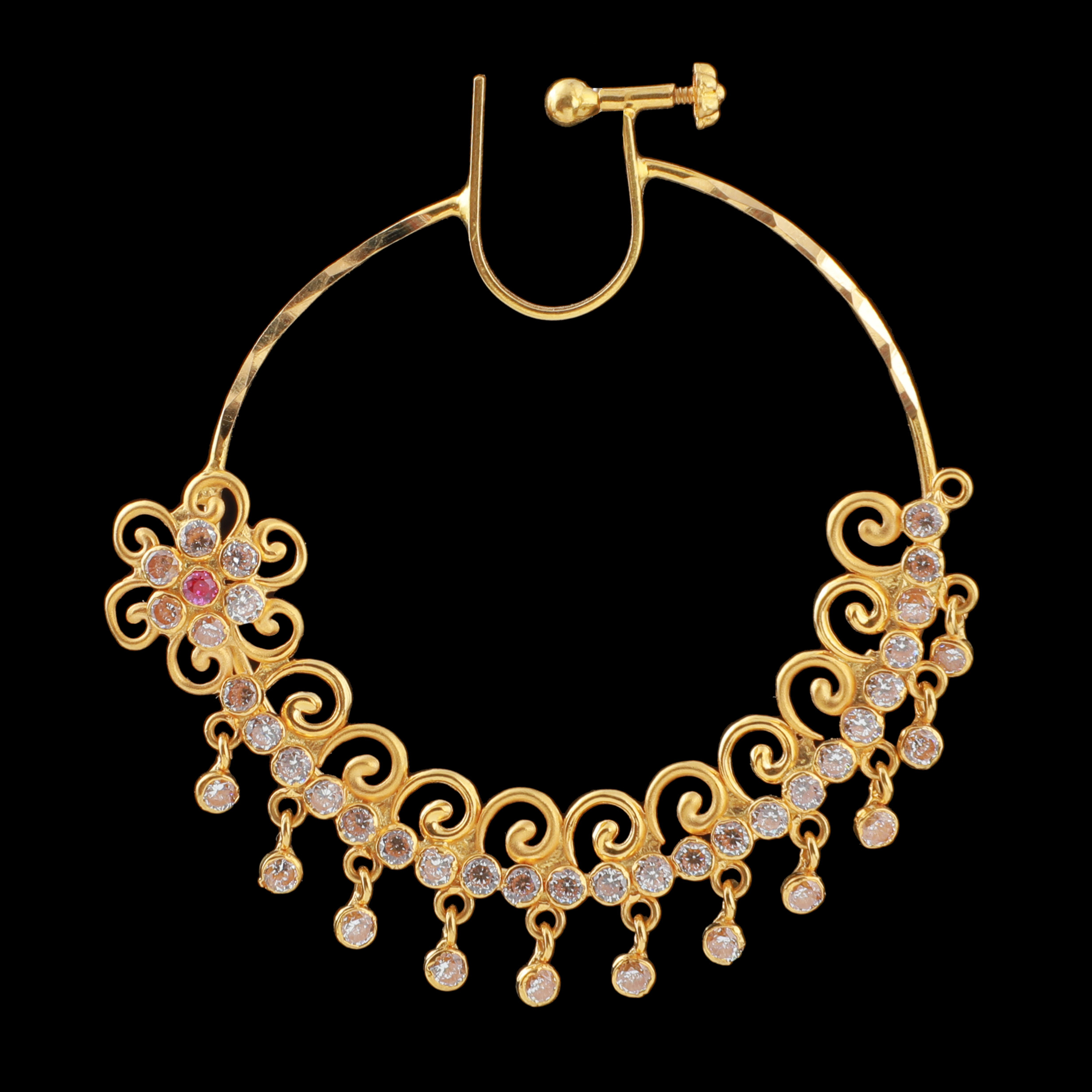 Design of gold on sale nath