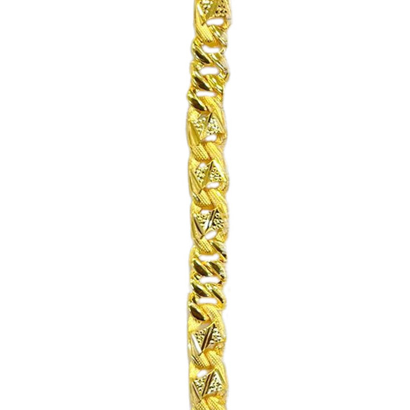 Genuine 22K Solid Yellow Gold Women Bracelet 6.5