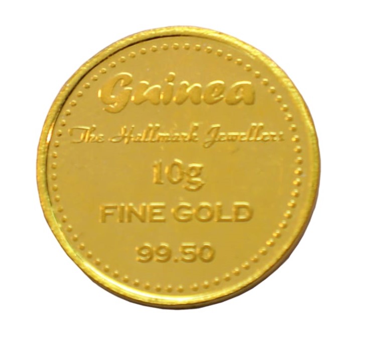 GUINEA 10 GRAM GOLD COIN