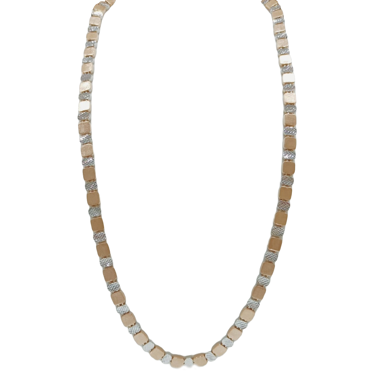 18ct Yellow Gold Lattice Ball Chain Necklace — Annoushka International