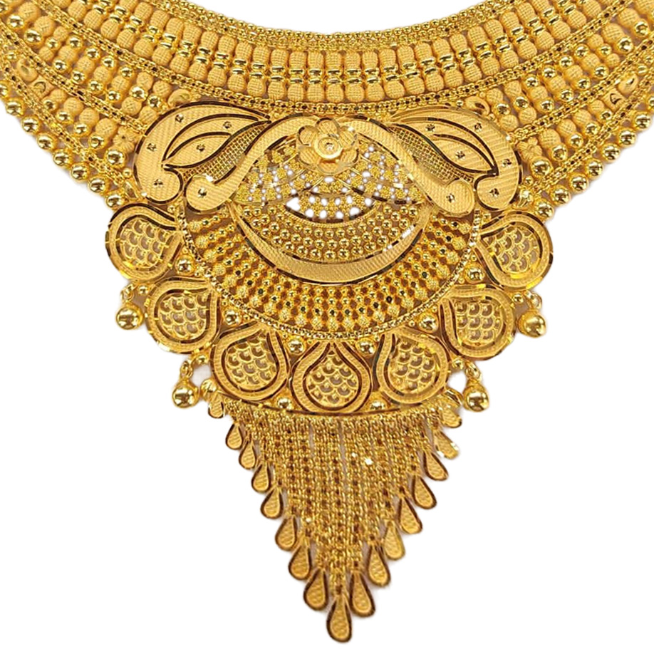 GUINEA 22k GOLD NECKLACE SET