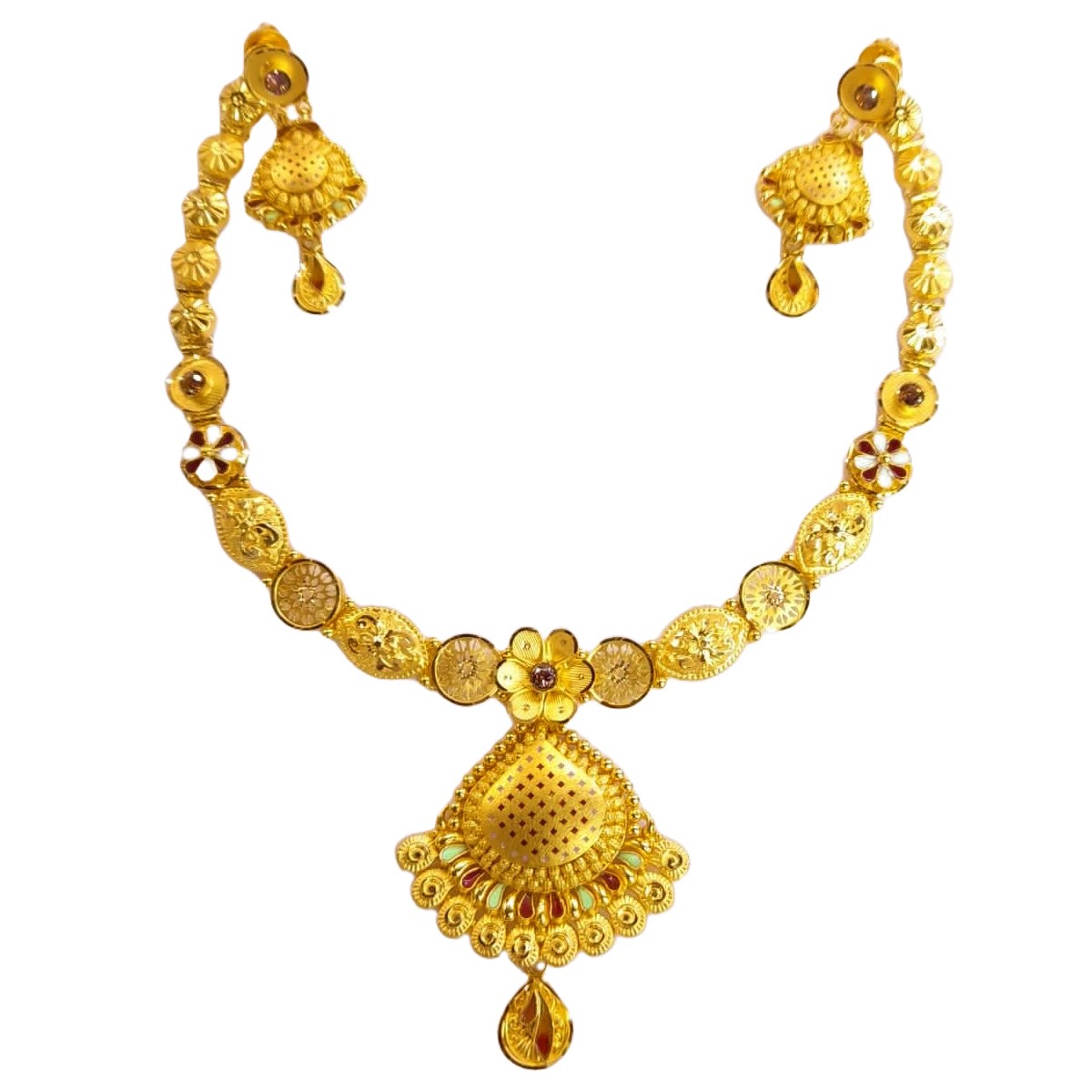 Designer hot sale necklace set