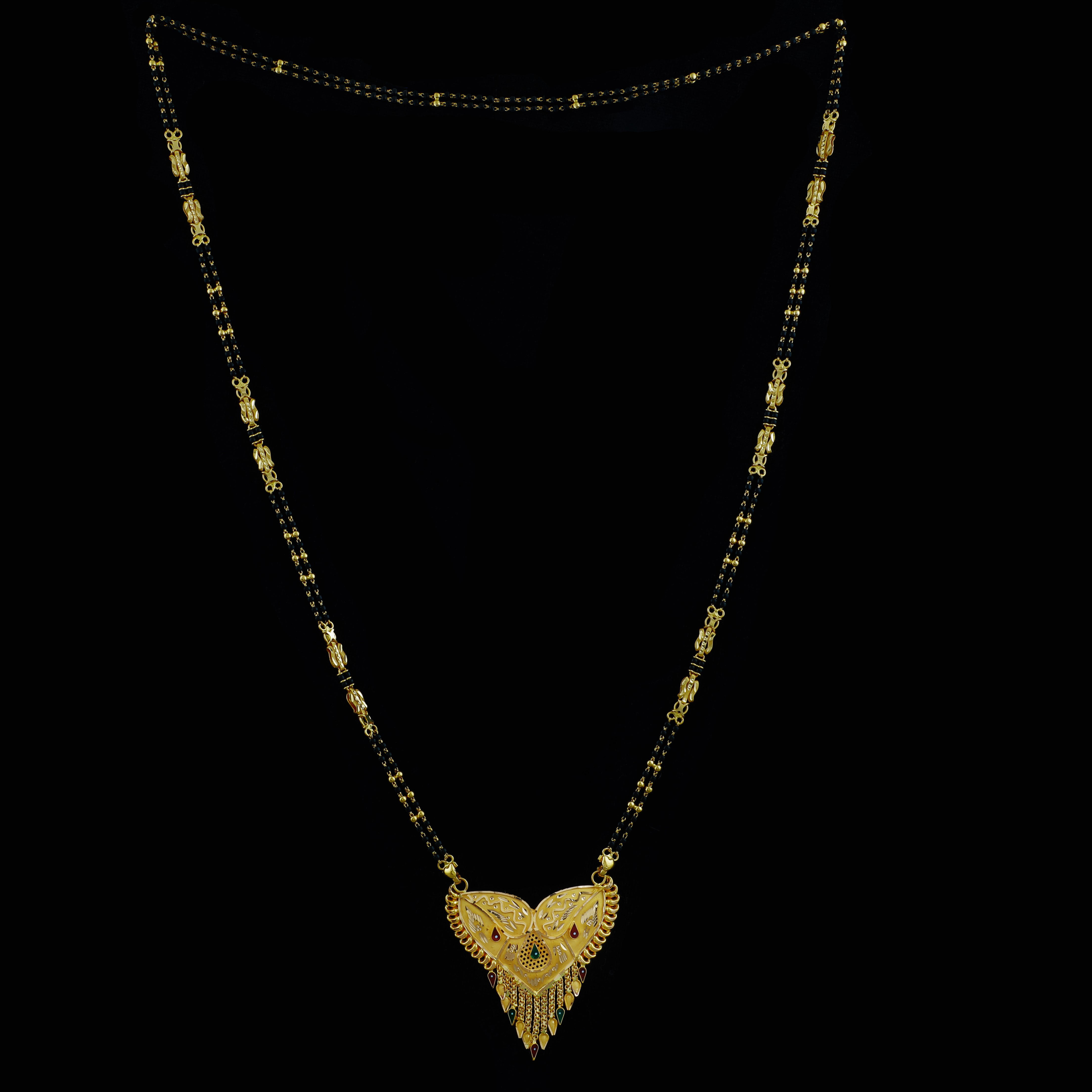 Low weight gold mangalsutra sale