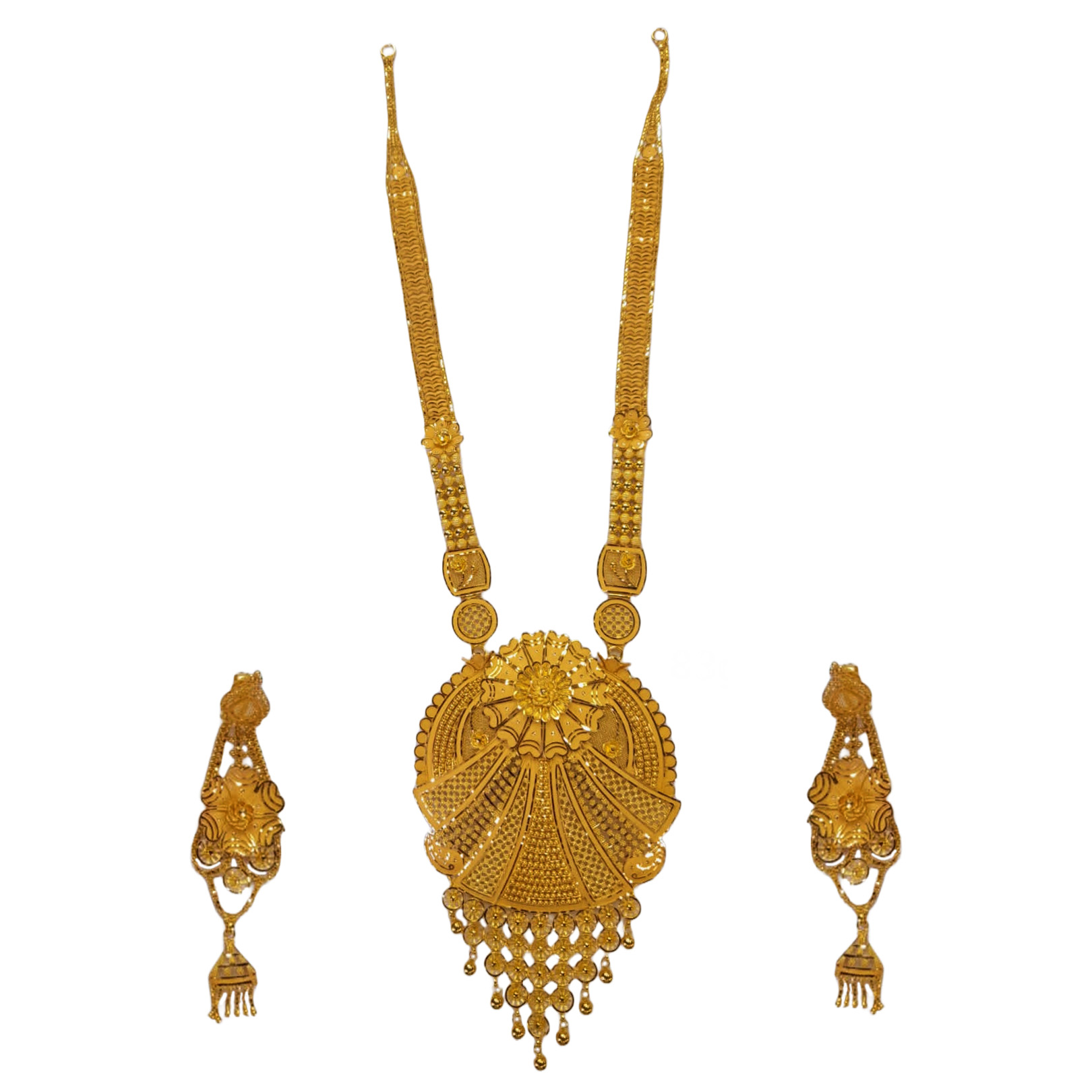 Buy 22K Gold Long Necklace (Temple Jewellery) Online in Fashion Accessories  Shop at Best Prices - Fashion Accessories Shop