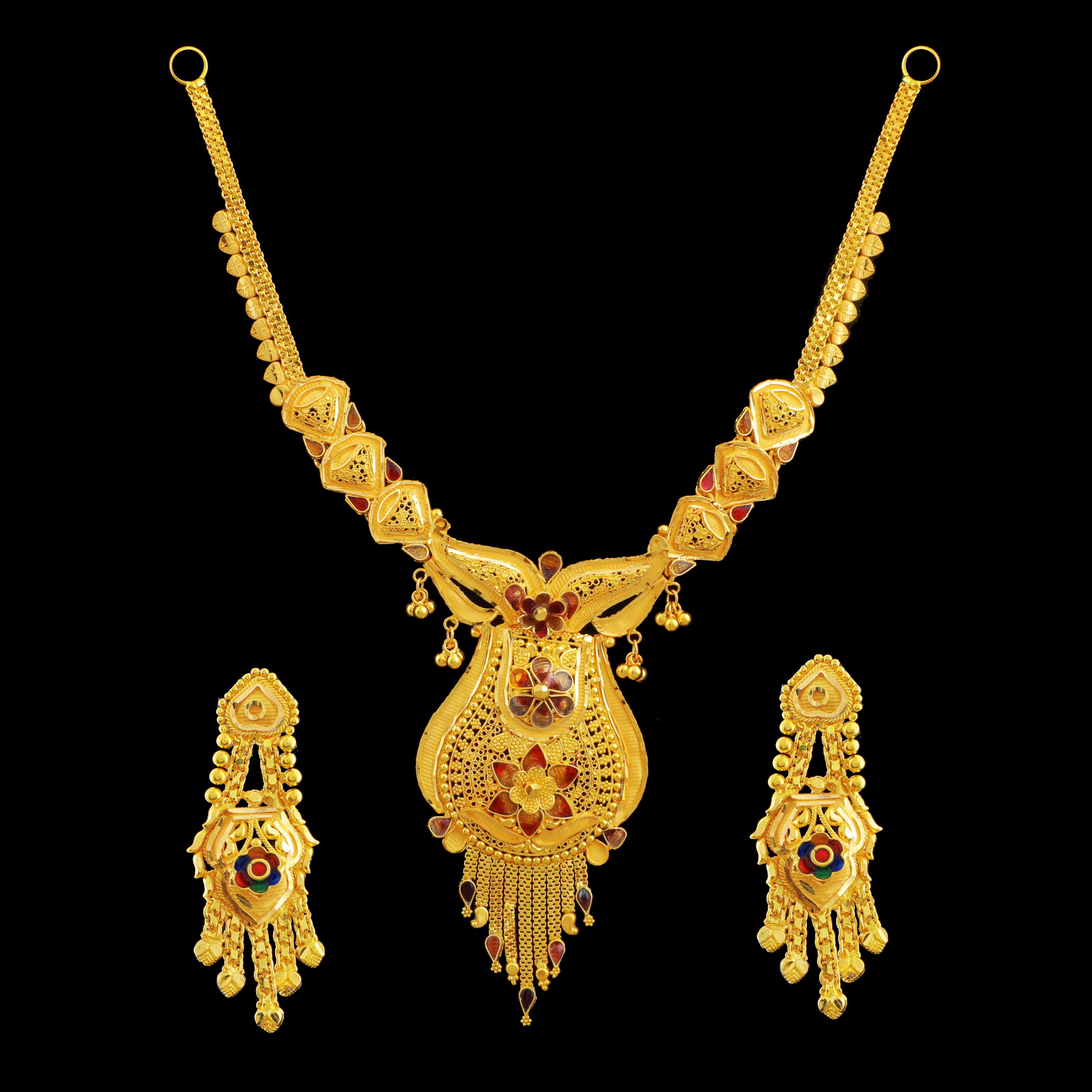 Madrasi gold set on sale designs