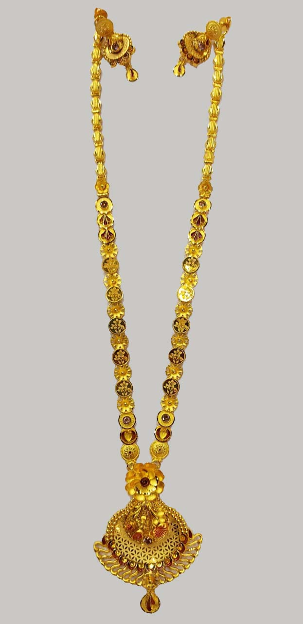 GUINEA GOLD NECKLACE SET