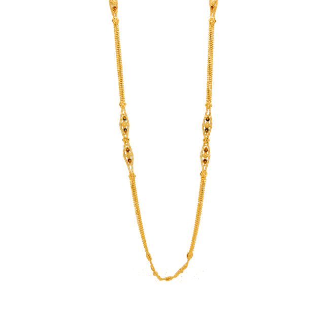 Gold chain store girl image