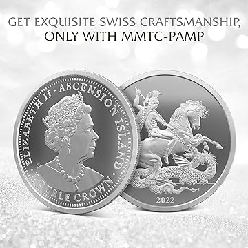 MMTC PAMP Oxford Mint Double Crown 50gm Silver Coin