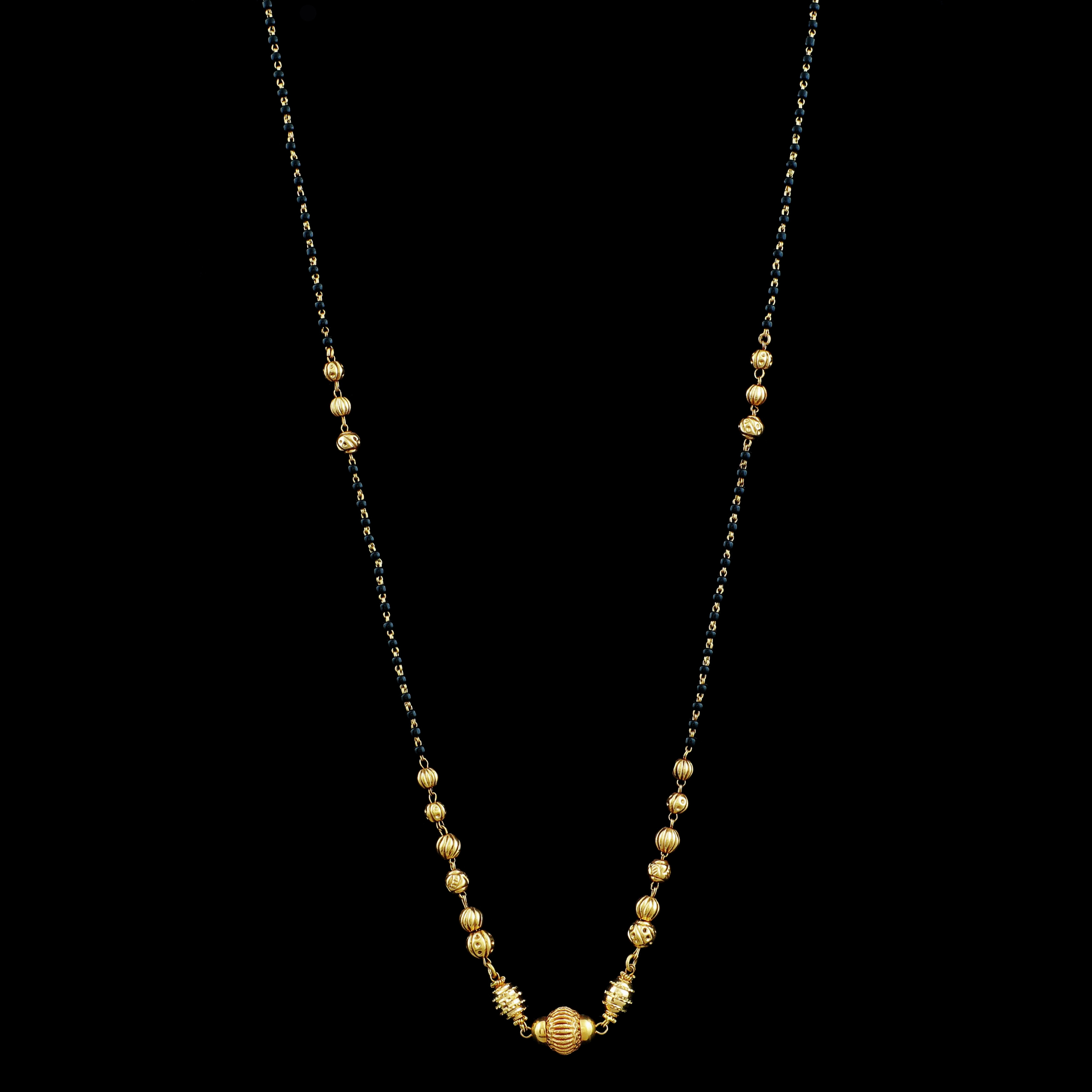 Gold mangalsutra deals simple