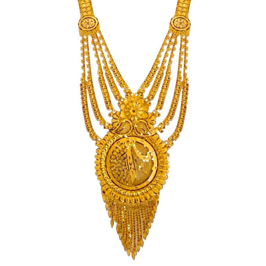 GUINEA 22k GOLD NECKLACE SET