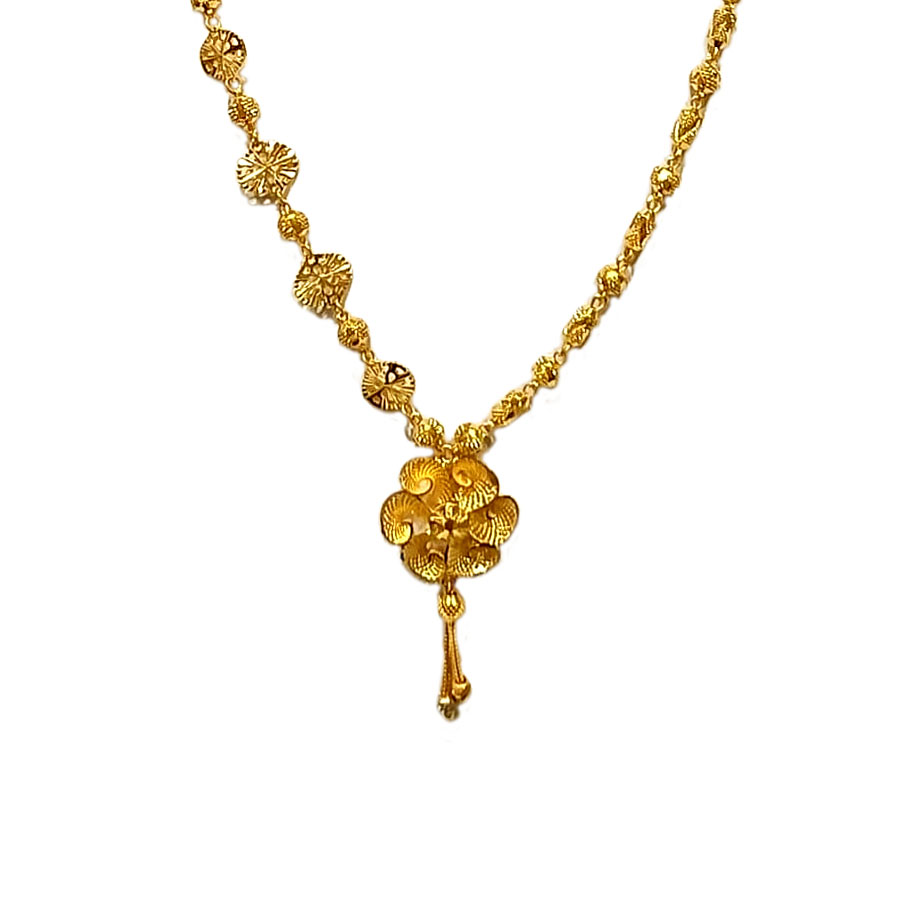 GUINEA 22k GOLD EXCLUSIVE MALA LOCKET CHAIN