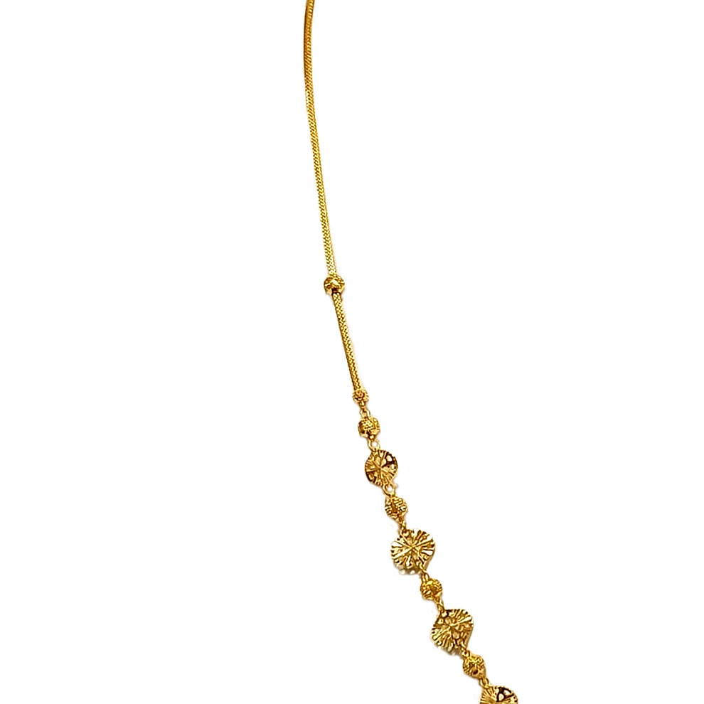 GUINEA 22k GOLD EXCLUSIVE MALA LOCKET CHAIN