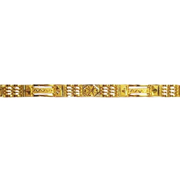 Buy 22Kt Stylish Gold Bracelet For Girls 54VG5861 Online from Vaibhav  Jewellers