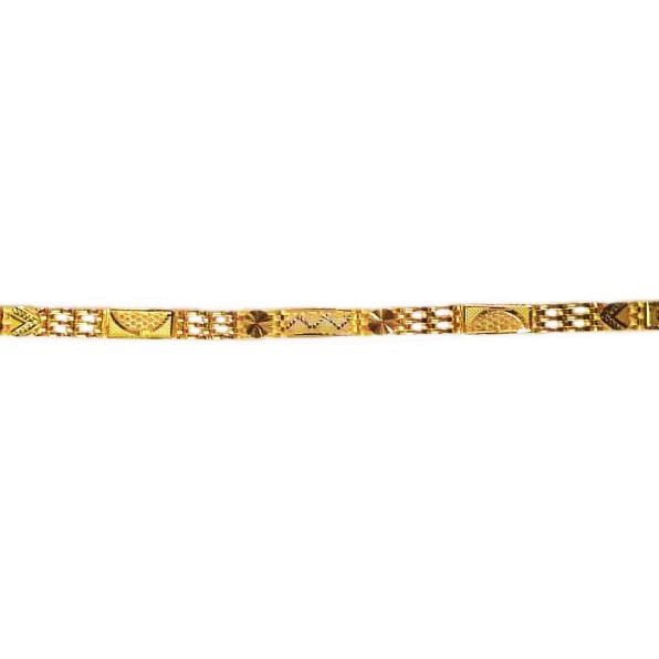 Joyalukkas Impress Collection 22k Yellow Gold Charm Bracelet for Women Gold   Amazonin Fashion