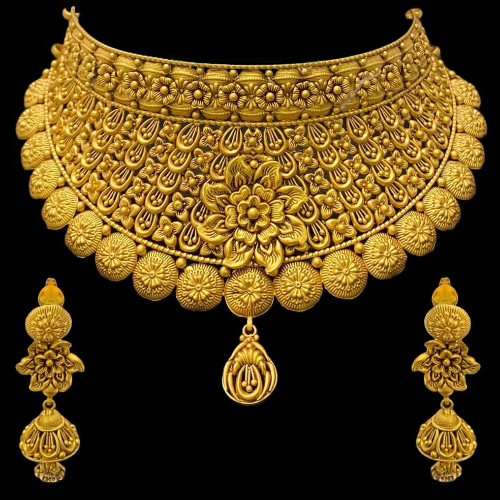 Jodha akbar gold sales necklace designs