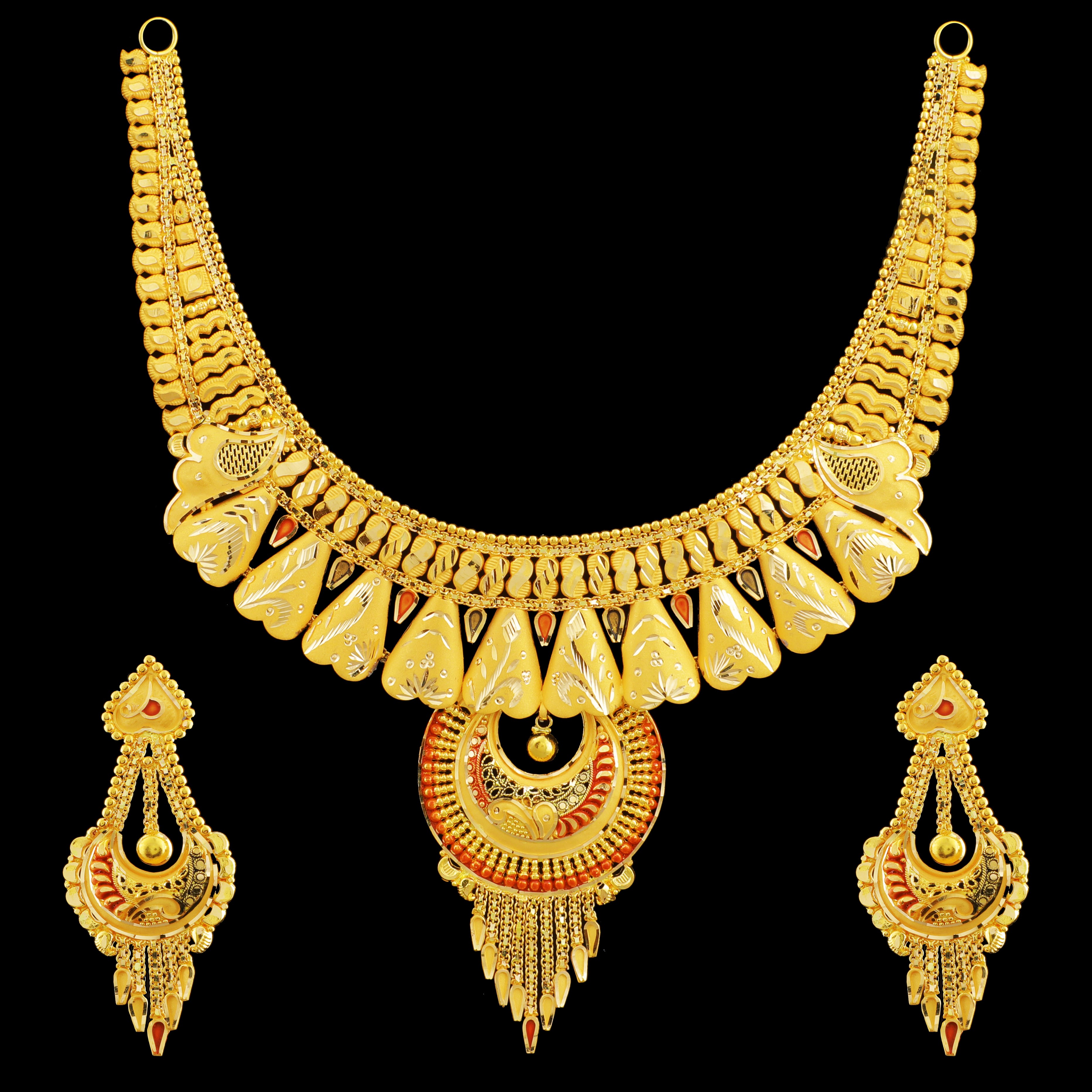 gold guinea necklace