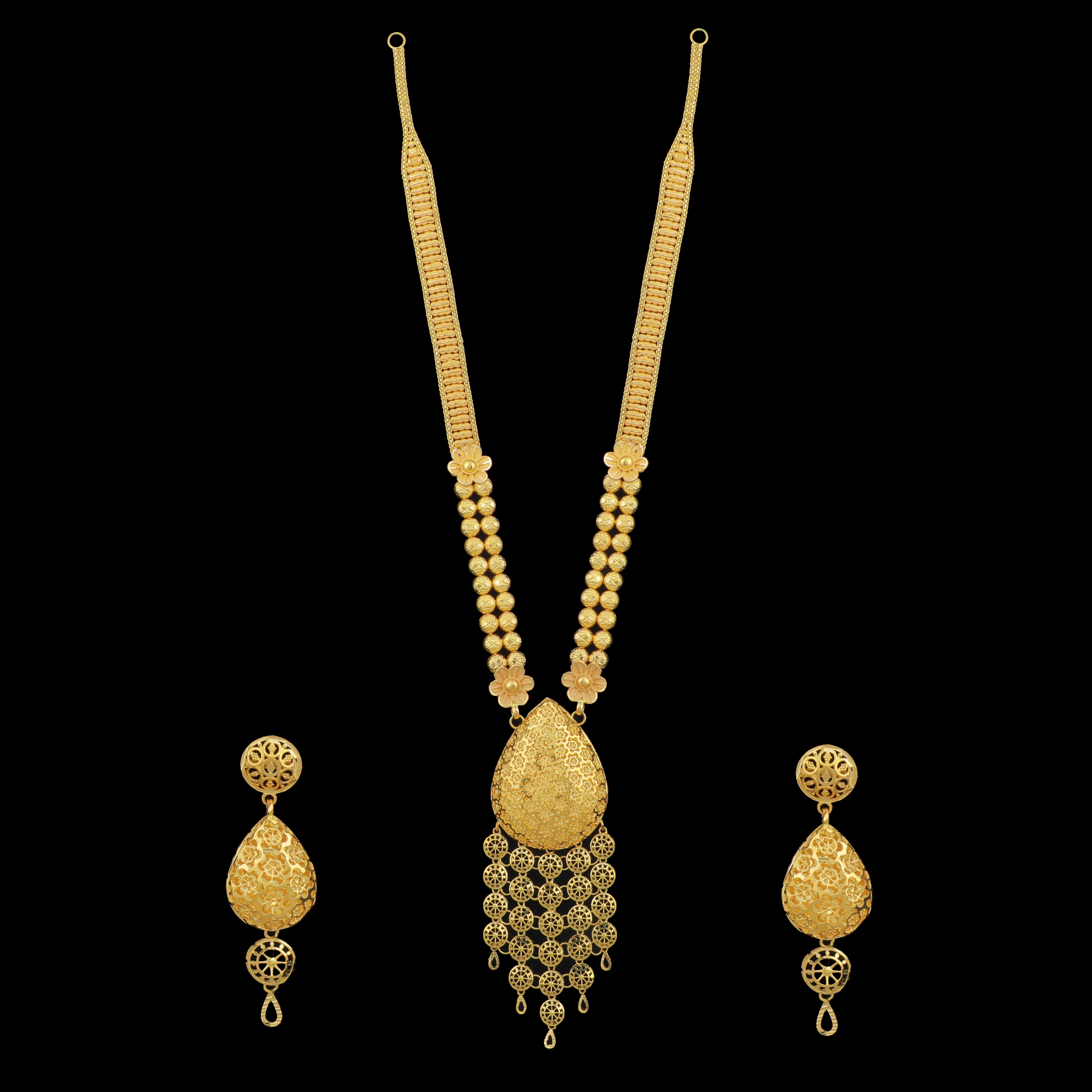 GUINEA GOLD NECKLACE SET