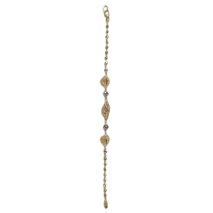 22k Plain Gold Bracelet JG-1030 – Jewelegance