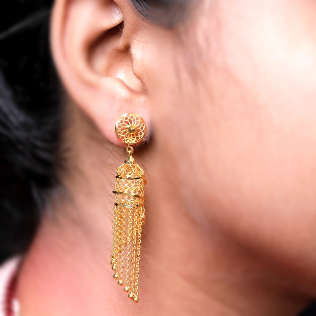 New sales gold jhumka